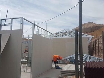 Oficinas en Drywall para proyecto Ica